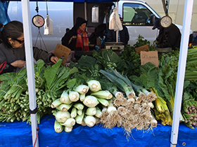 market stall